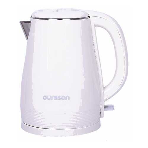 Чайник электрический Oursson EK1530W/IV White в Юлмарт
