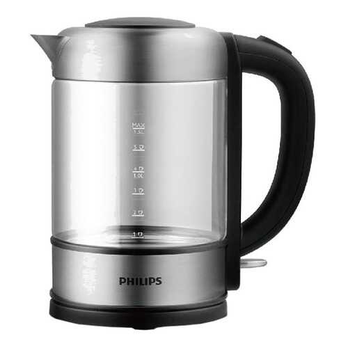 Чайник электрический Philips HD9342/01 Silver/Black в Юлмарт