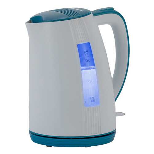 Чайник электрический Polaris PWK 1790СL White/Blue в Юлмарт