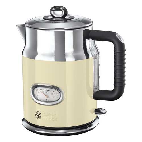 Чайник электрический Russell Hobbs Retro 21672-70 Beige в Юлмарт
