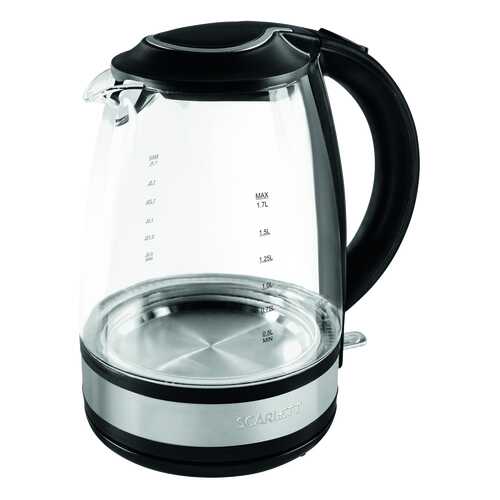 Чайник электрический Scarlett SC-EK27G31 Black/Silver в Юлмарт