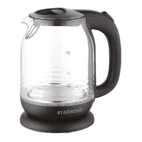 Чайник электрический Starwind SKG1311 Black/Silver в Юлмарт