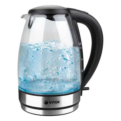 Чайник электрический Vitek VT-7046 Black/Silver в Юлмарт