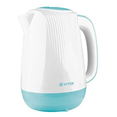 Чайник электрический Vitek VT-7059 White/Blue в Юлмарт