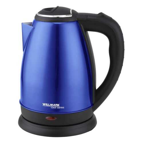 Чайник электрический Willmark WEK-1808SS Blue в Юлмарт