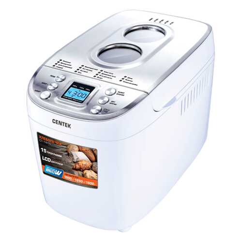 Хлебопечка Centek CT-1415 White в Юлмарт