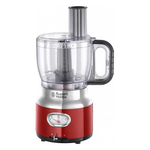 Кухонный комбайн Russell Hobbs Retro Red в Юлмарт