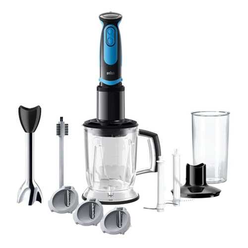 Блендер Braun MQ5064 Black/Blue в Юлмарт