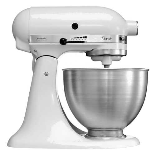 Миксер KitchenAid Classic 5K45SSEWH White в Юлмарт