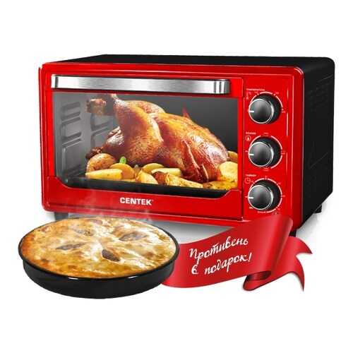 Мини-печь Centek CT-1537-30 Red Promo в Юлмарт