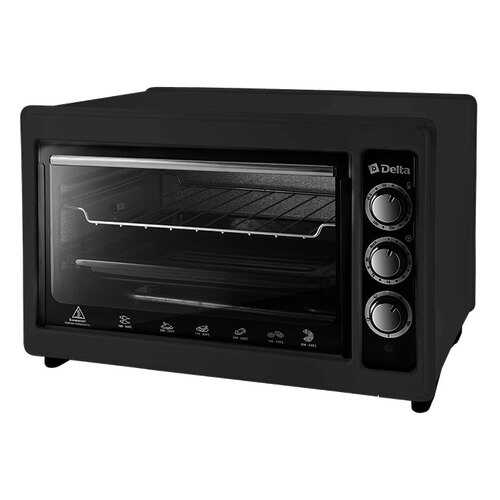 Мини-печь Delta D-0123 Black в Юлмарт
