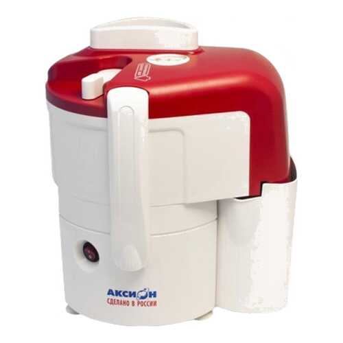 Соковыжималка центробежная Аксион СЦ 32.01 white/red в Юлмарт