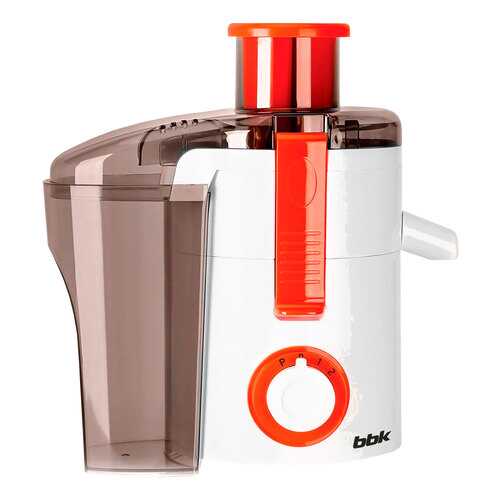 Соковыжималка центробежная BBK JC060-H11 white/orange в Юлмарт