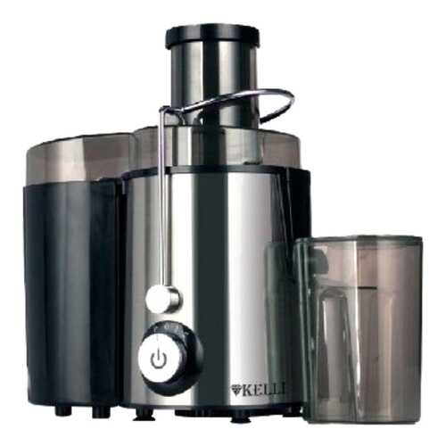 Соковыжималка центробежная KELLI KL-5090 silver/black в Юлмарт