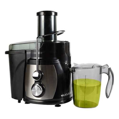 Соковыжималка центробежная KELLI KL-5091 silver/black в Юлмарт