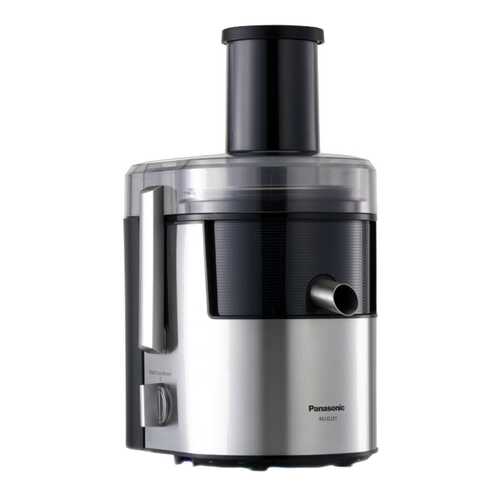 Соковыжималка центробежная Panasonic MJ-DJ 31 STQ silver/black в Юлмарт