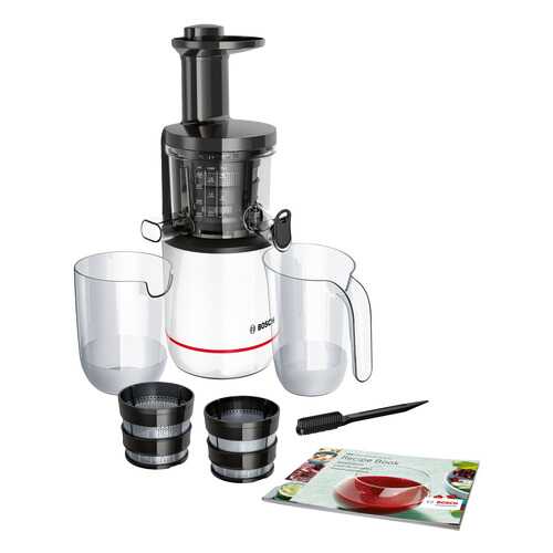 Соковыжималка шнековая Bosch MESM 500 W white/black в Юлмарт