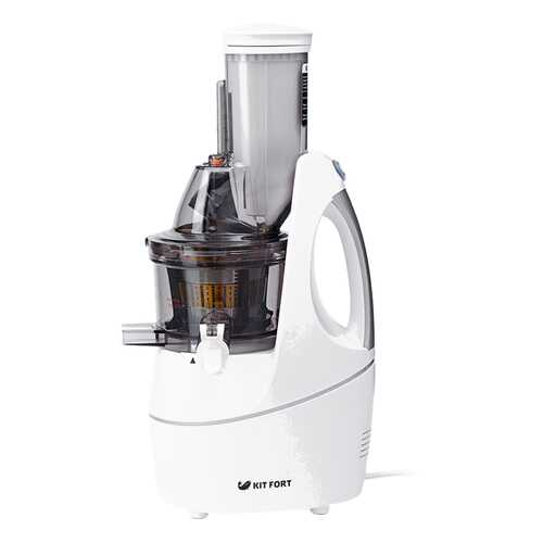 Соковыжималка шнековая Kitfort КТ-1104-1 white в Юлмарт