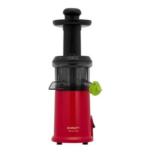 Соковыжималка шнековая Scarlett SC-JE50S60 Red в Юлмарт