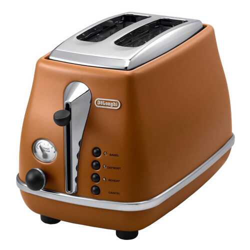 Тостер DeLonghi CTOV 2103 BW Коричневый в Юлмарт