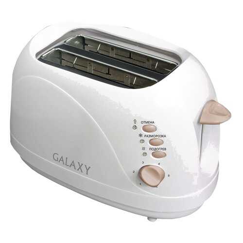 Тостер Galaxy GL 2904 White в Юлмарт
