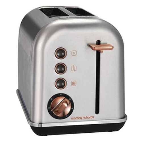 Тостер Morphy Richards 222017 Silver в Юлмарт