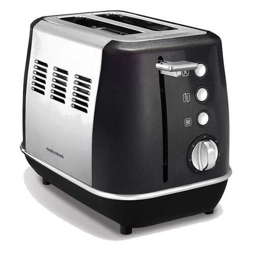 Тостер Morphy Richards 224405 Silver/Black в Юлмарт