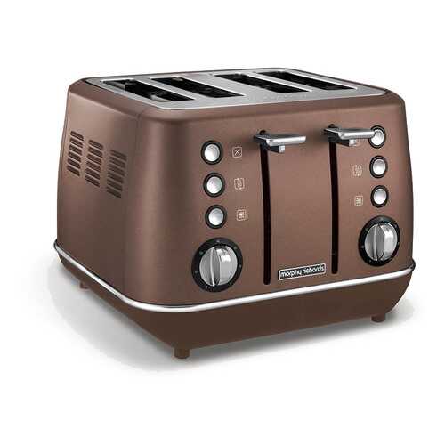 Тостер Morphy Richards 4 slice Evoke Bronze 240101 в Юлмарт