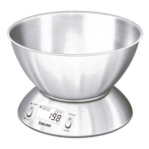 Весы кухонные Beurer KS 54 Silver в Юлмарт