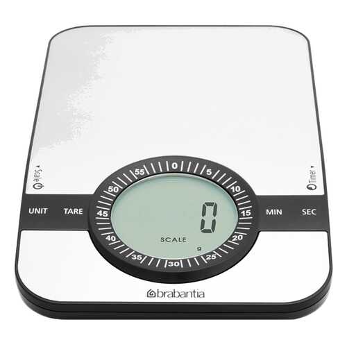 Весы кухонные Brabantia Silver/Black в Юлмарт