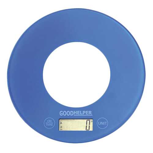 Весы кухонные Goodhelper KS-S03 Blue в Юлмарт