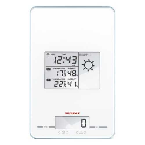 Весы кухонные Soehnle Page Meteo Center White в Юлмарт