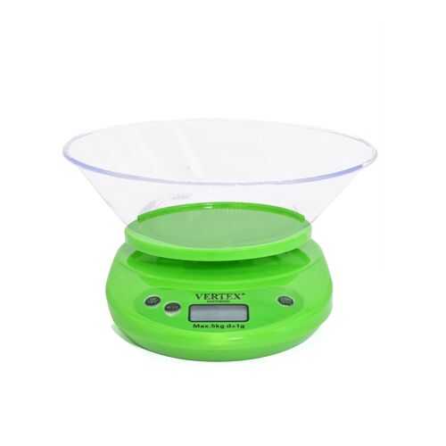 Весы кухонные Vertex TDKVS288-501 Green в Юлмарт