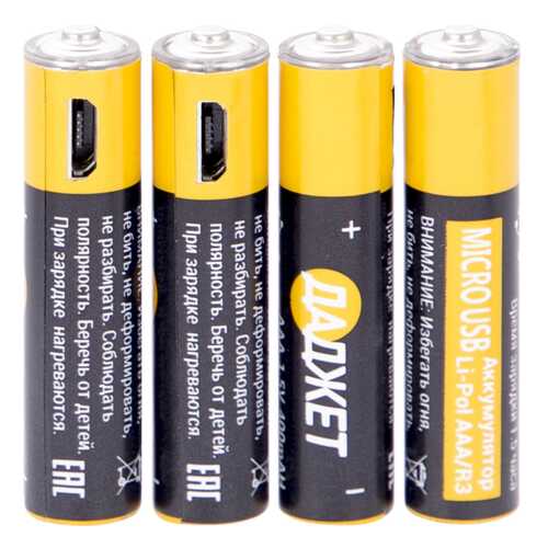 Аккумуляторная батарея Даджет KIT MT1104 4 шт в Юлмарт