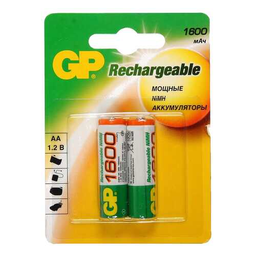 Аккумуляторная батарея GP 160AAHC-BL2 2 шт в Юлмарт
