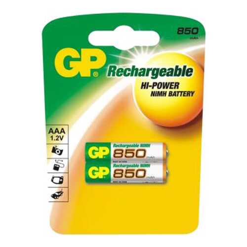 Аккумуляторная батарея GP Batteries 85АААНС-2CR2 2 шт в Юлмарт