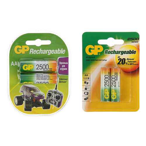 Аккумуляторная батарея GP HR03/700-2B-NiMHL 2 шт в Юлмарт