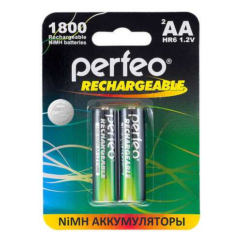 Аккумуляторная батарея Perfeo AA1800mAh 2 в Юлмарт