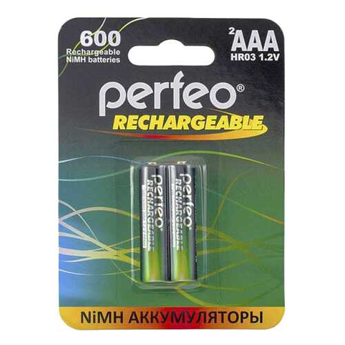 Аккумуляторная батарея Perfeo PF AAA600/2BL 2 шт в Юлмарт