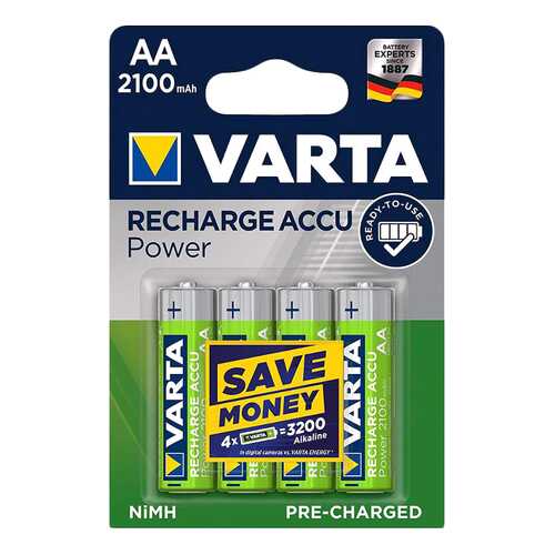 Аккумуляторная батарея Varta 56706 4 шт в Юлмарт