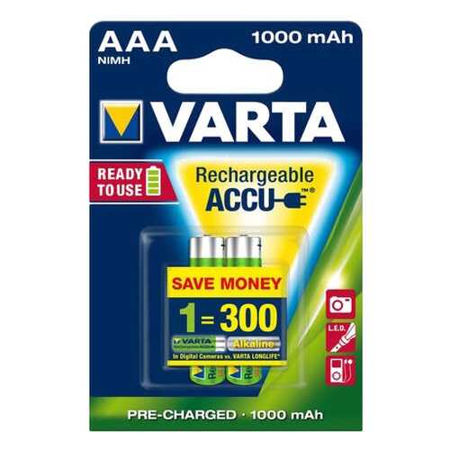 Аккумуляторная батарея VARTA RECHARGE ACCU POWER 5703 2 шт в Юлмарт
