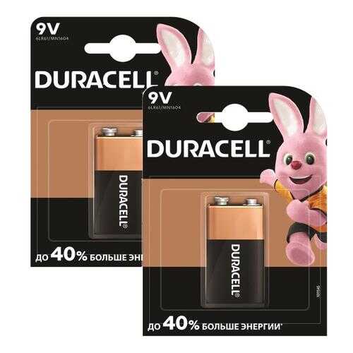 Батарейка Duracell Basic 9V 6LR61 1шт в Юлмарт