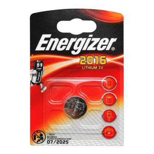 Батарейка Energizer Lithium CR2016 1 шт в Юлмарт