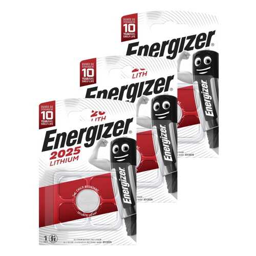 Батарейка Energizer Lithium CR2025 1шт (3 упаковки) в Юлмарт