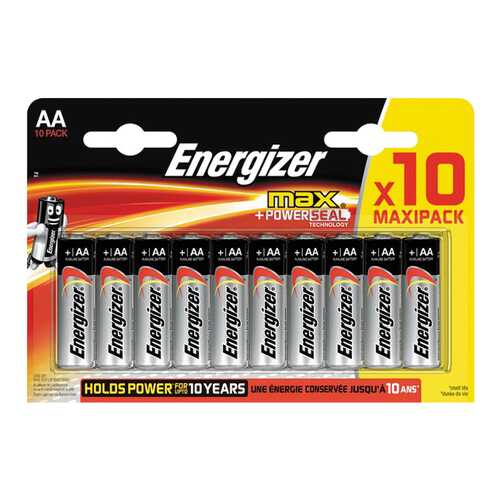 Батарейка Energizer MAX E300112400 10 шт в Юлмарт