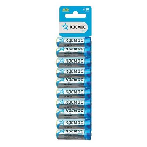 Батарейка КОСМОС KOCLR610BL Тип: AA (LR6) 10шт в Юлмарт