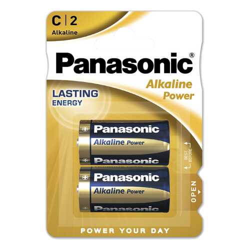 Батарейка Panasonic Alkaline Power LR14REB/2BP 2 шт в Юлмарт