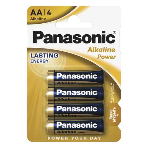 Батарейка Panasonic Alkaline Power LR6REB/4BPR 4 шт в Юлмарт