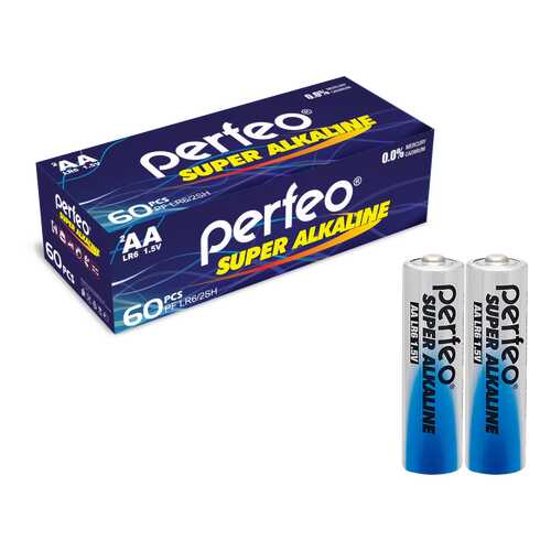 Батарейка Perfeo LR6/2SH Super Alkaline 60 шт в Юлмарт