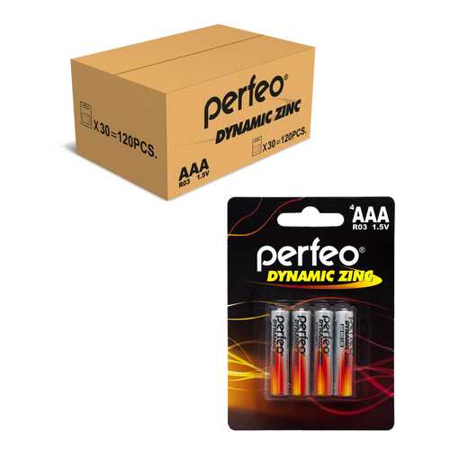 Батарейка Perfeo R03/4BL Dynamic Zinc 120 шт в Юлмарт